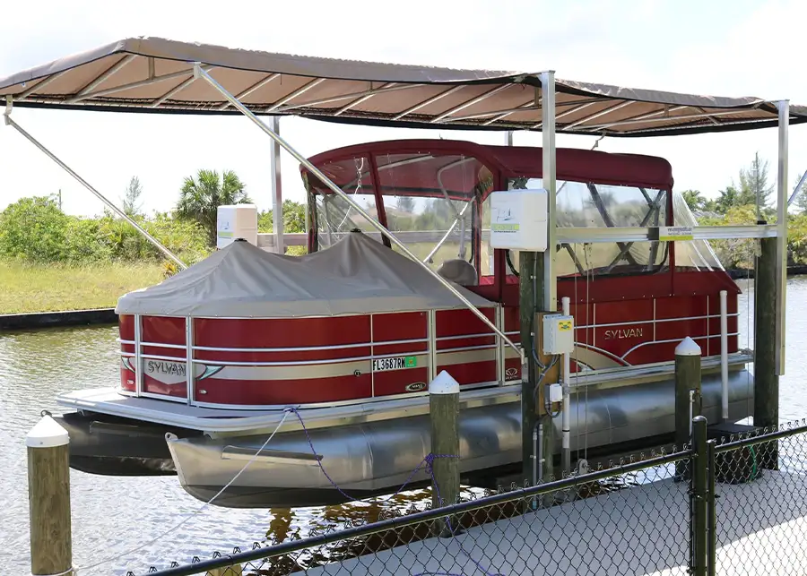 touchless boat covers - canopy boat cover