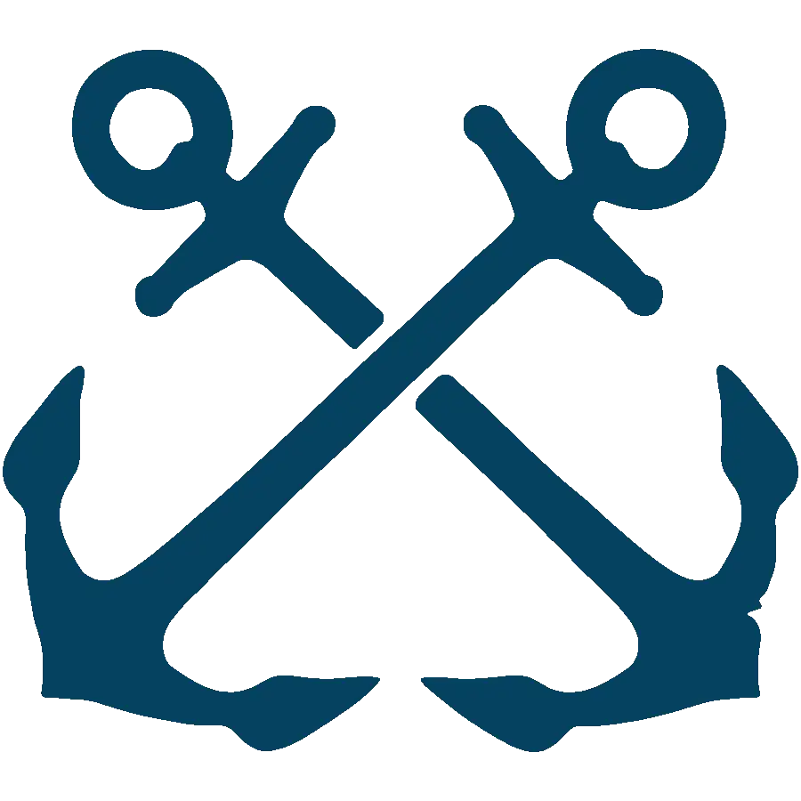 crossed anchors